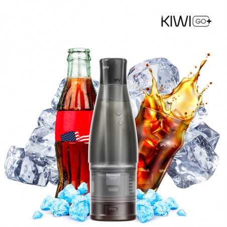 Cartouches Kiwi Go Plus - Cola Ice - Kiwi Vapor | Pack x2