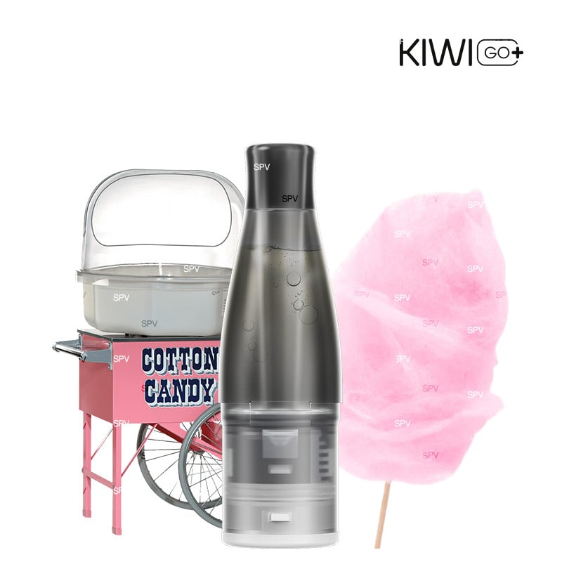 Cartridges Kiwi Go Plus - Cotton Candy