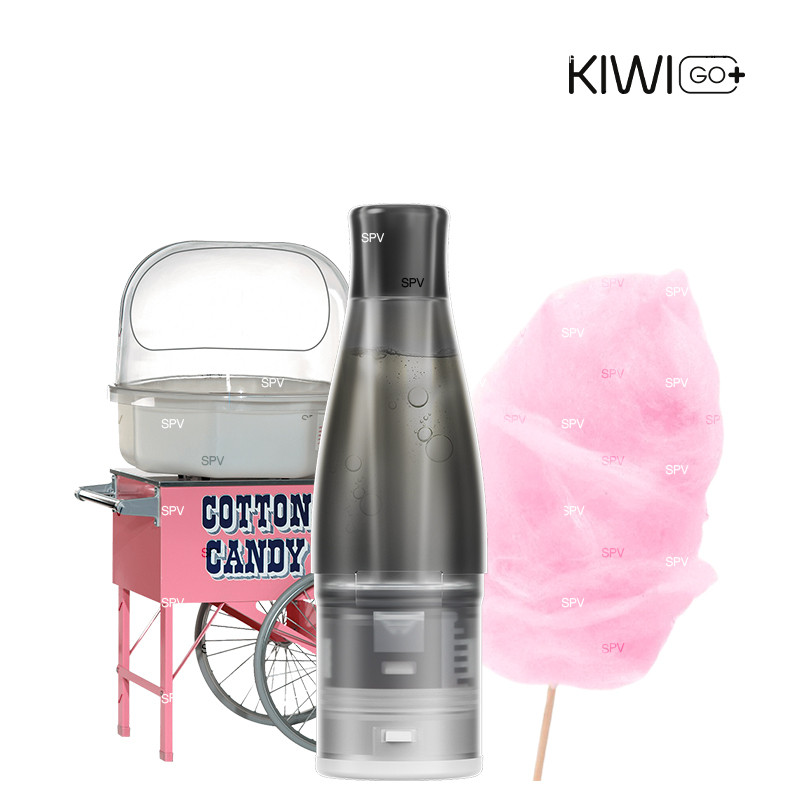 Kartuschen Kiwi Go Plus - Cotton Candy