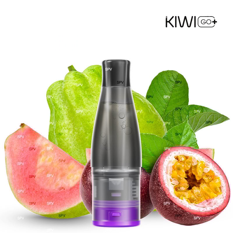 Cartouches Kiwi Go Plus - Kiwi Maracuja Guava
