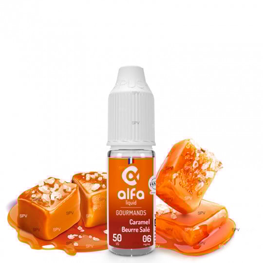 Salted Butter Caramel - Alfaliquid | Gourmets | 10 ml Salted Butter Caramel - Alfaliquid | Gourmets | 10 ml