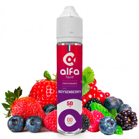 Boysenberry - Alfaliquid | Red Fruits | 50 ml in 70 ml