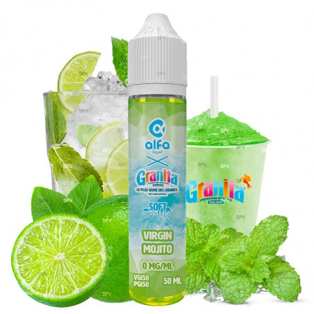 Virgin Mojito (Soft) - Granita by Alfaliquid | 50 ml in 70 ml