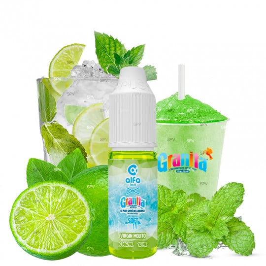Virgin Mojito (Soft) - Granita by Alfaliquid | 10 ml Virgin Mojito (Soft) - Granita by Alfaliquid | 10 ml