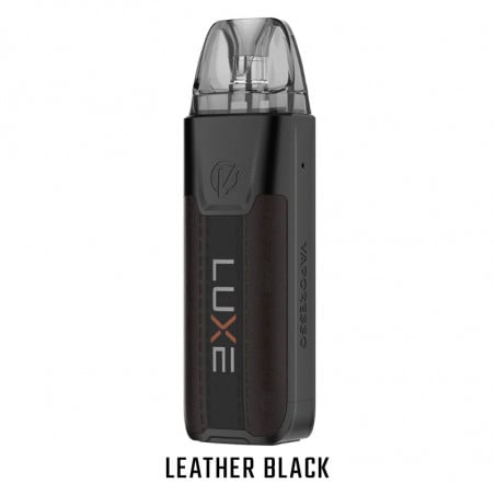 Dark Black Leather