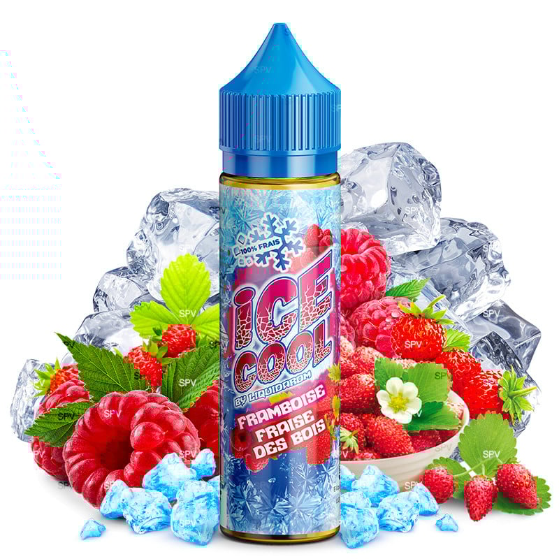 Raspberry Wild Strawberry - Ice Cool by LiquidArom | 50 ml