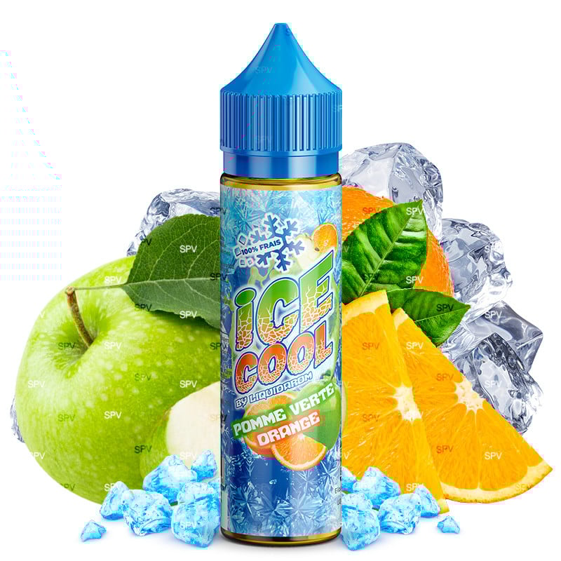 Grüner Apfel Orange - Ice Cool by LiquidArom | 50 ml