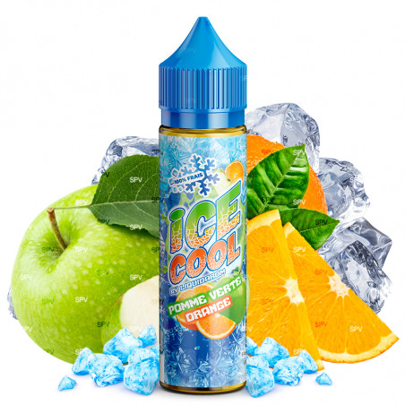 Green Apple Orange - Ice Cool by LiquidArom | 50 ml in 75 ml