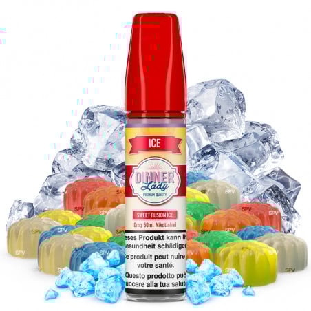 Sweet Fusion - Ice - Dinner Lady | 50 ml in 60 ml