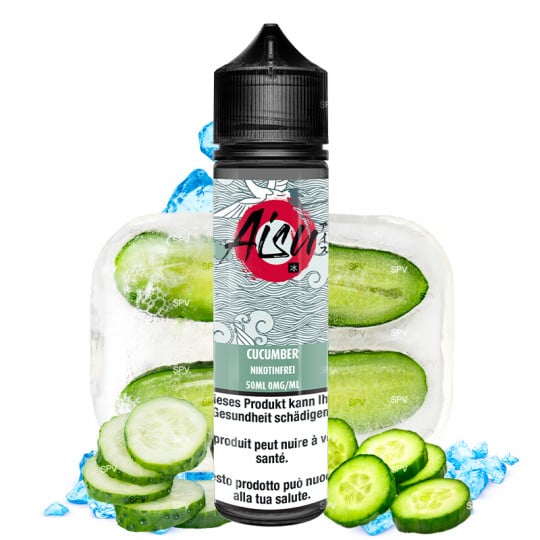 Cucumber - Shortfill Format - Aisu by Zap! Juice | 50ml Cucumber - Shortfill Format - Aisu by Zap! Juice | 50ml