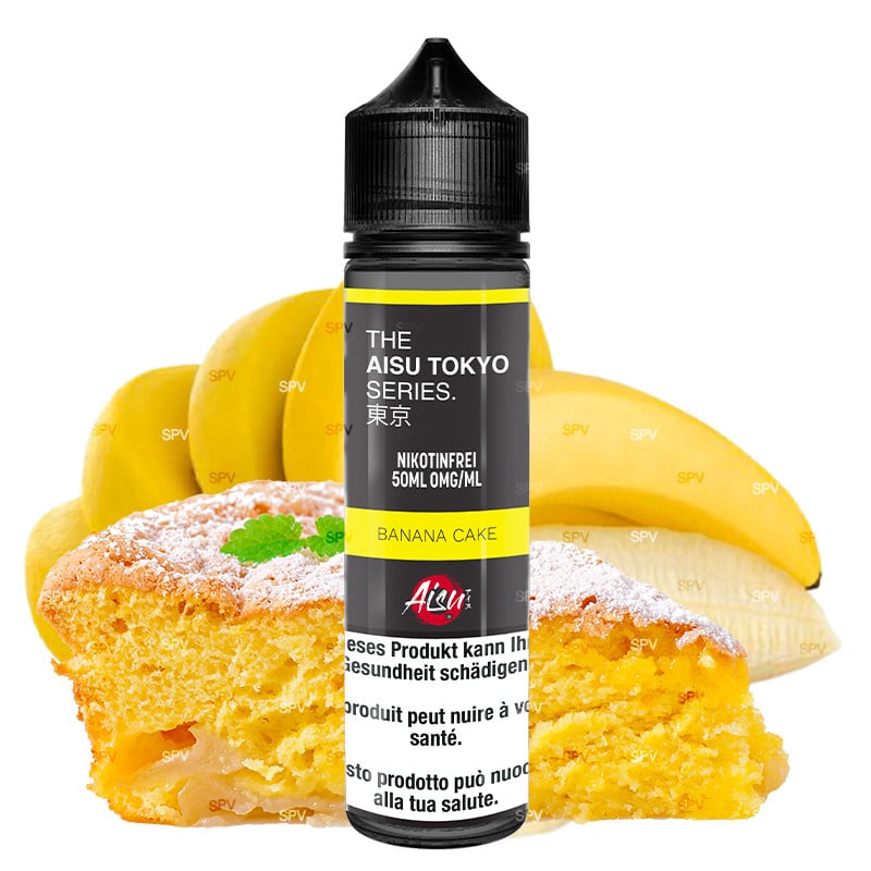 Banana Cake - Aisu Tokyo Series by Zap! Juice | 50 ml