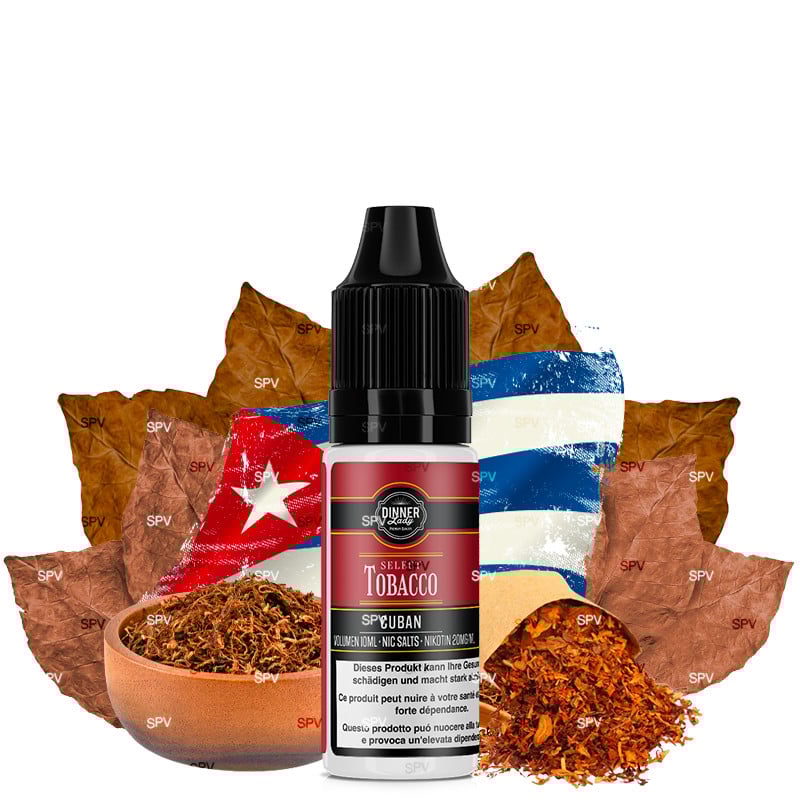 Cuban - Sels de Nicotine - Select Tobacco by Dinner Lady