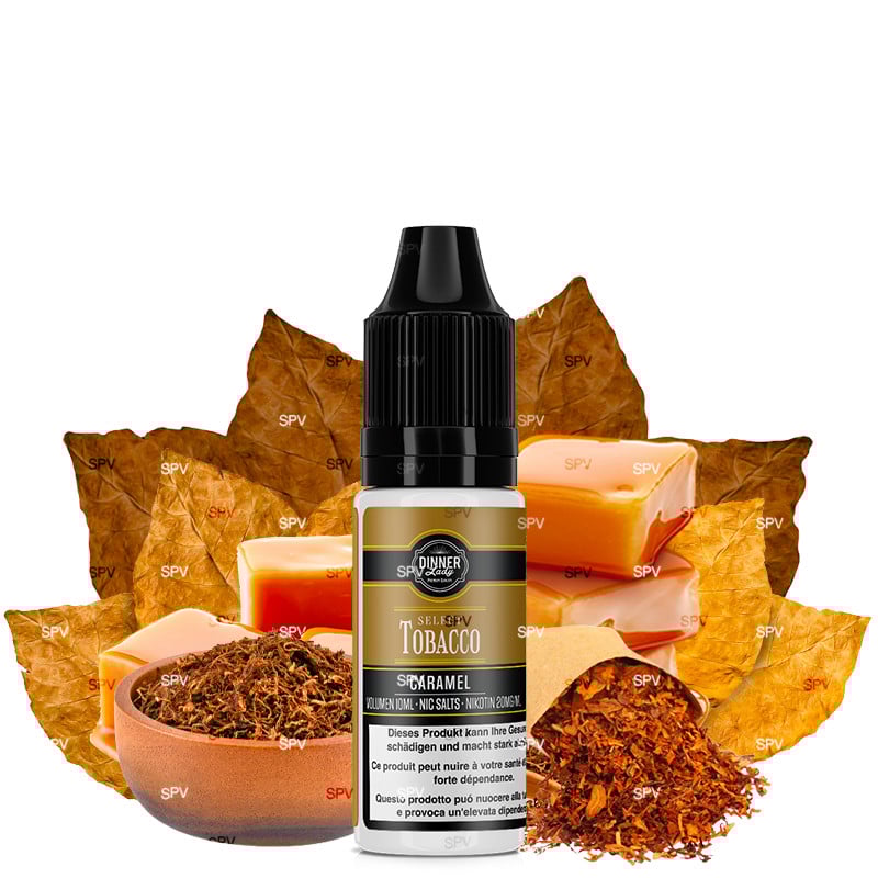 Caramel - Sels de Nicotine - Select Tobacco by Dinner Lady