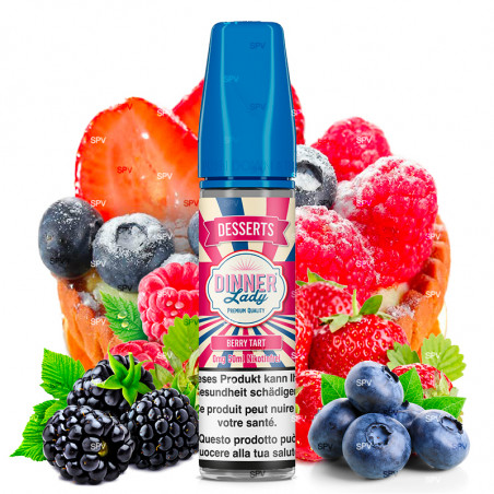 Berry Tart - Shortfill format - Dinner Lady | 50ml