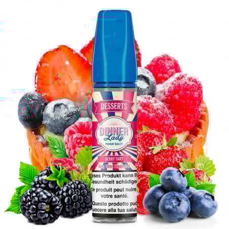 Berry Tart - Shortfill format - Dinner Lady | 50ml