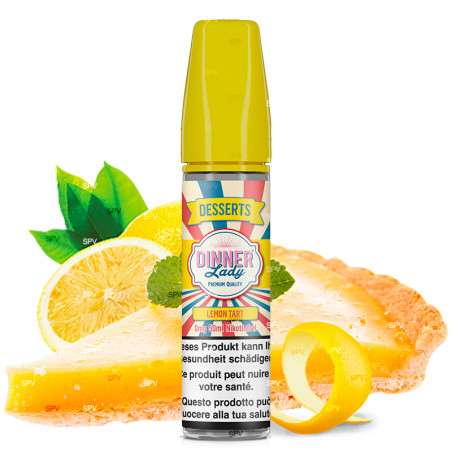 Lemon Tart ( Zitronenkuchen) - Shortfill Format - Dinner Lady | 50ml