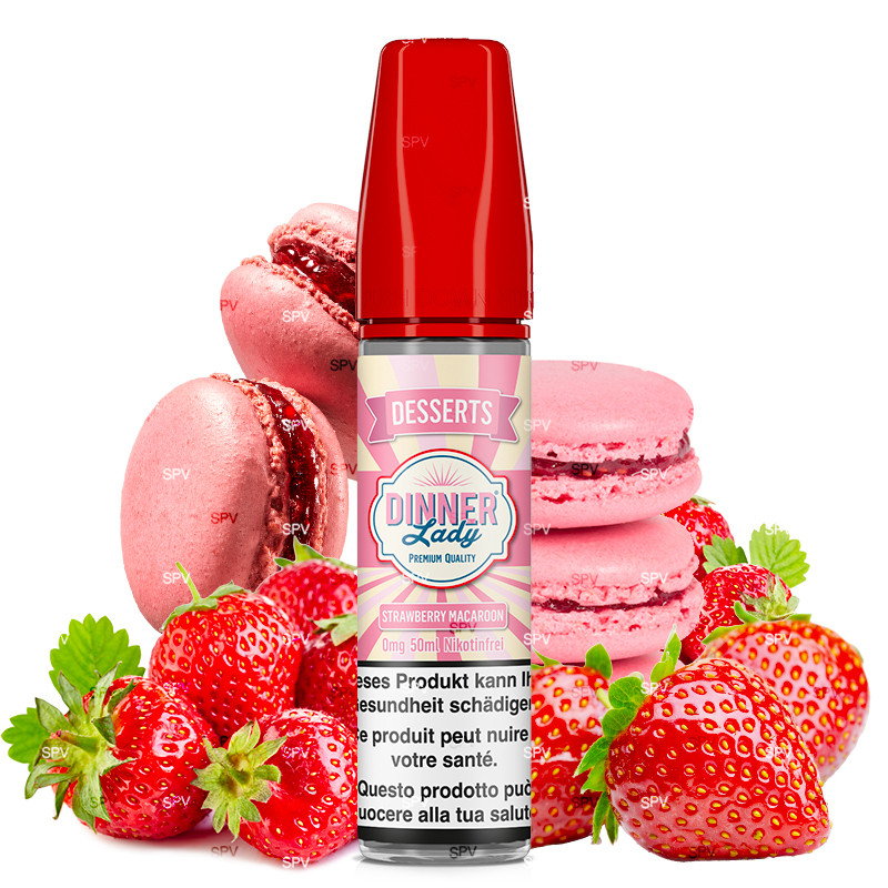 Strawberry Macaroon - Dinner Lady | 50ml