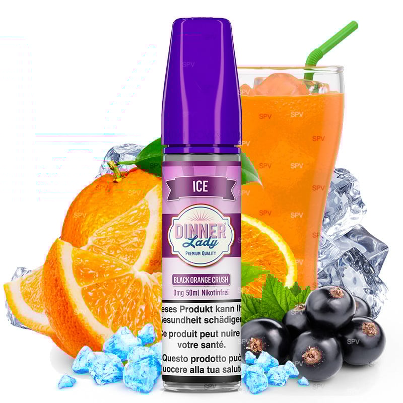Black Orange Crush Ice - Dinner Lady | 50ml