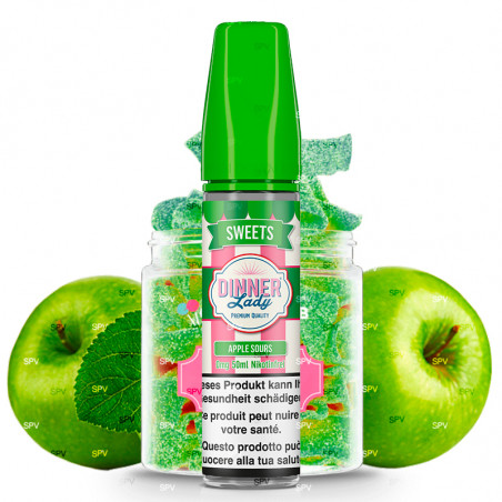 Apple Sours - Sweets - Dinner Lady | 50 ml in 60 ml