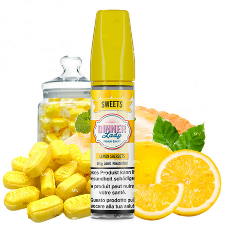 Lemon Sherbets - Sweets - Dinner Lady | 50 ml in 60 ml