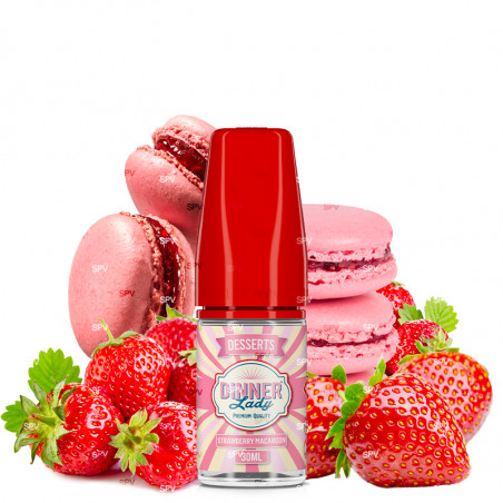 Concentré DIY Strawberry Macaroon - Dinner Lady | 30ml