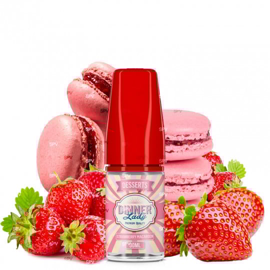 Concentré DIY Strawberry Macaroon - Dinner Lady | 30ml