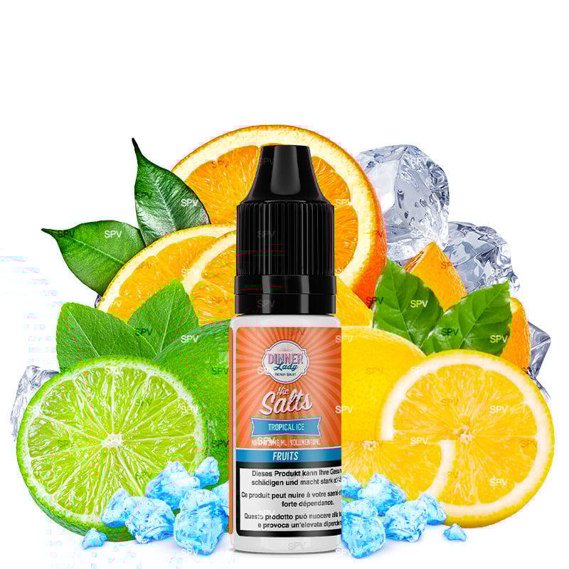Tropical Ice - Sels de Nicotine - Dinner Lady
