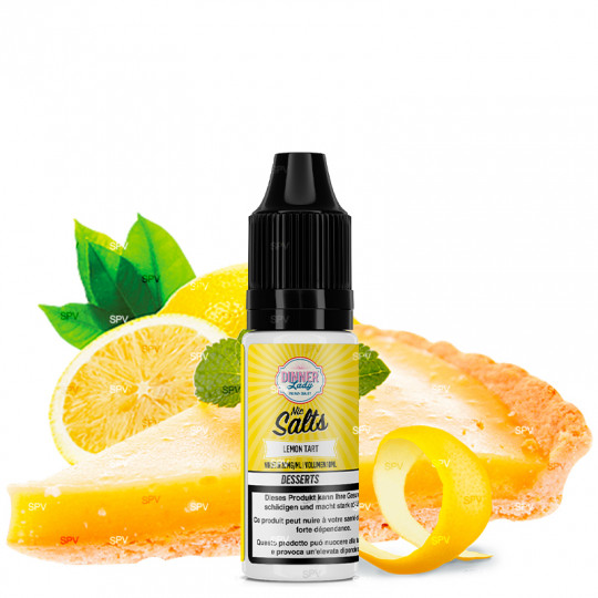 Lemon Tart - Sels de nicotine - Dinner Lady | 10ml