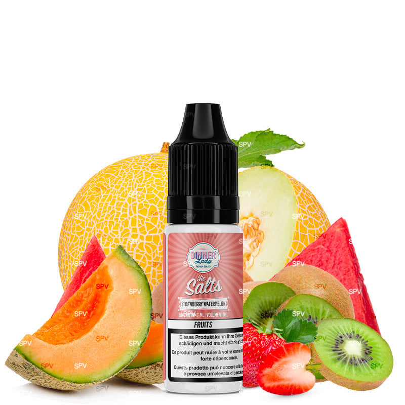 Strawberry Watermelon - Sels de nicotine - Dinner Lady