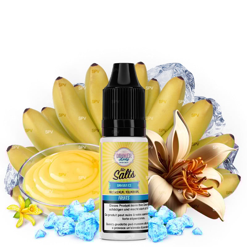 Banana Ice - Sels de nicotine - Dinner Lady