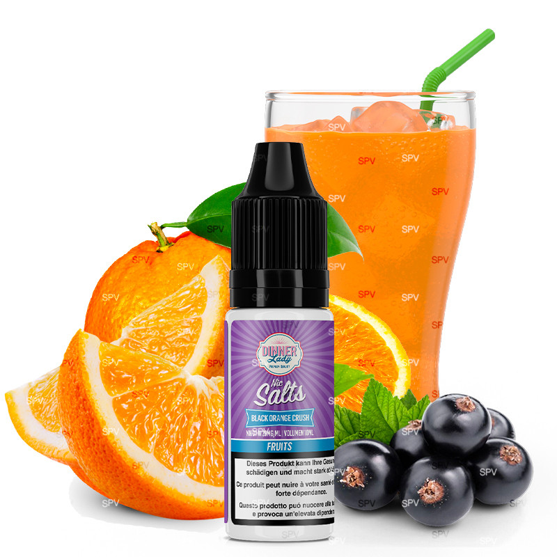 Black Orange Crush - Nikotinsalze - Dinner Lady