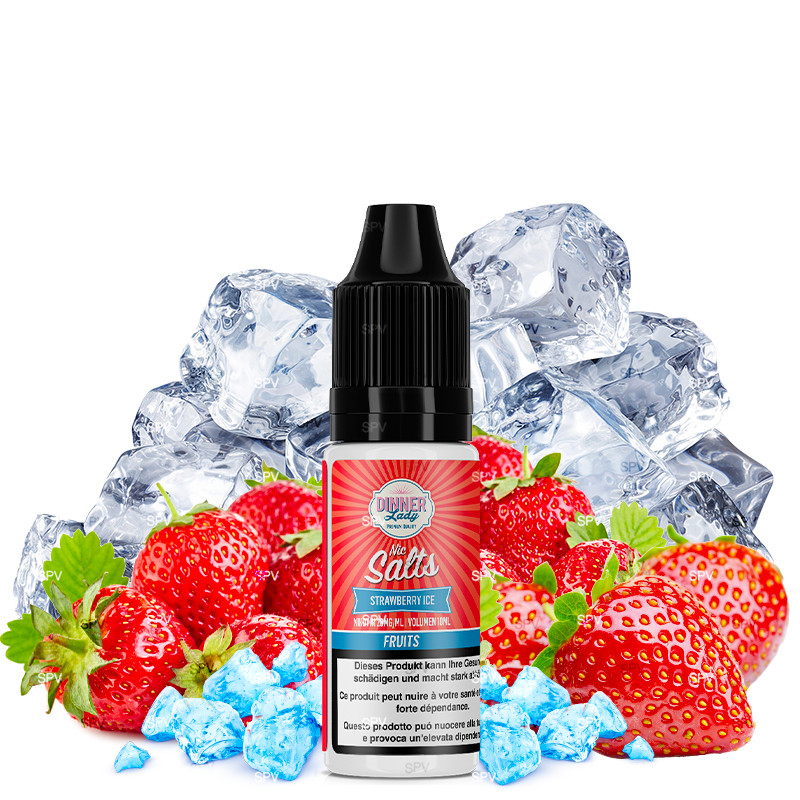 Strawberry Ice - Sels de nicotine - Dinner Lady
