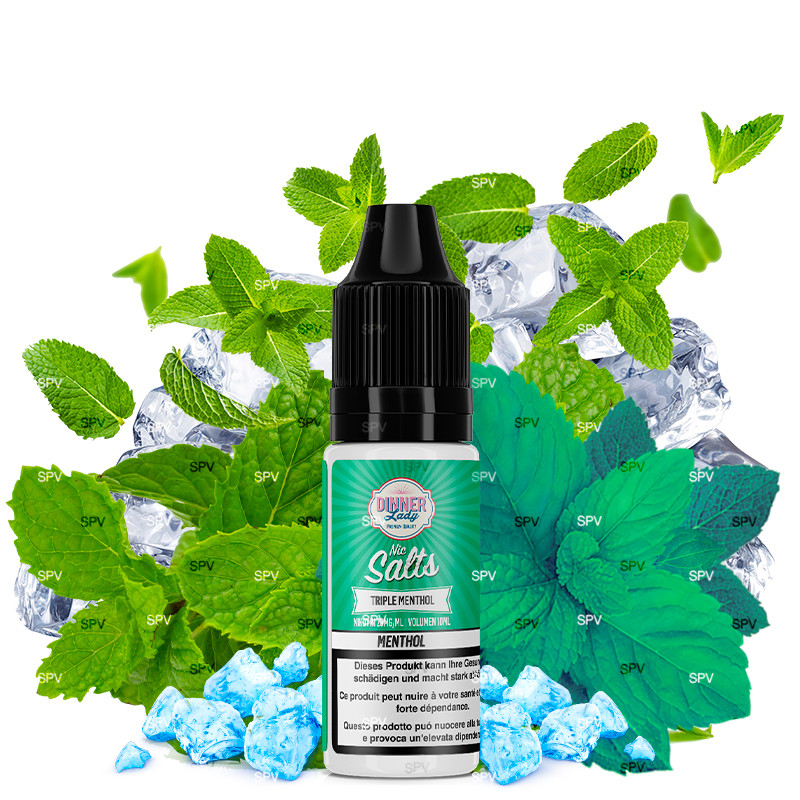 Triple Menthol - Nicotine Salts - Dinner Lady