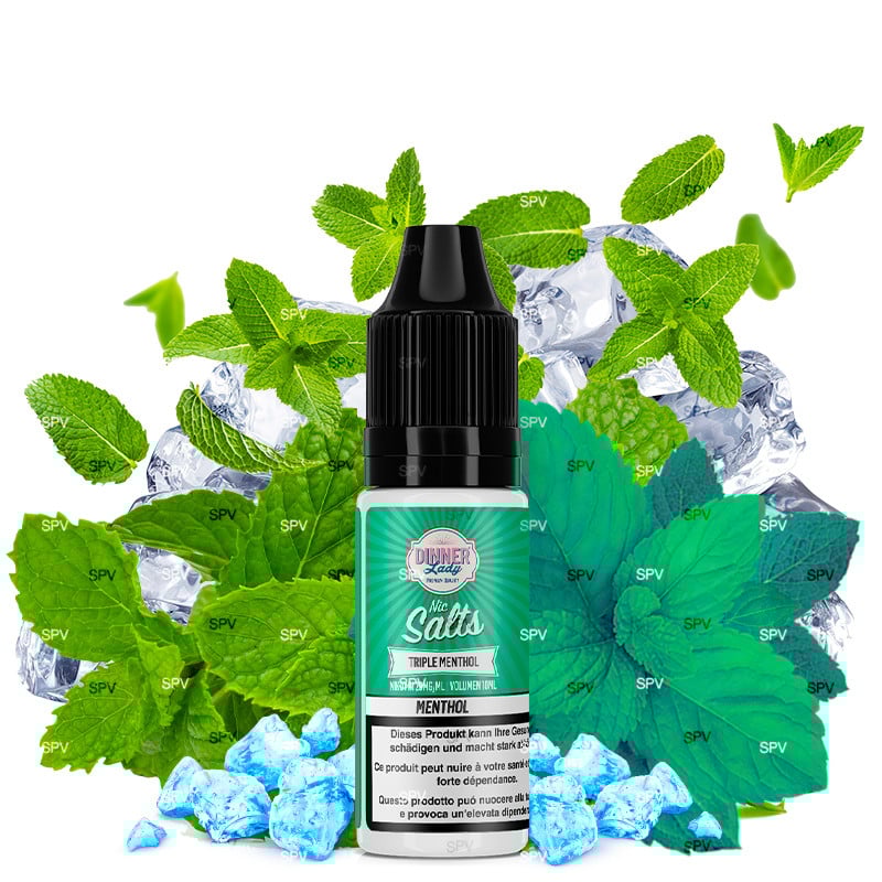 Triple Menthol - Sels de nicotine - Dinner Lady
