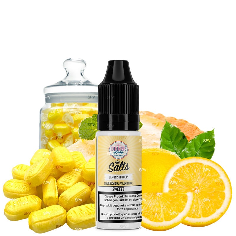 Lemon Sherbets - Nikotin Salze - Dinner Lady