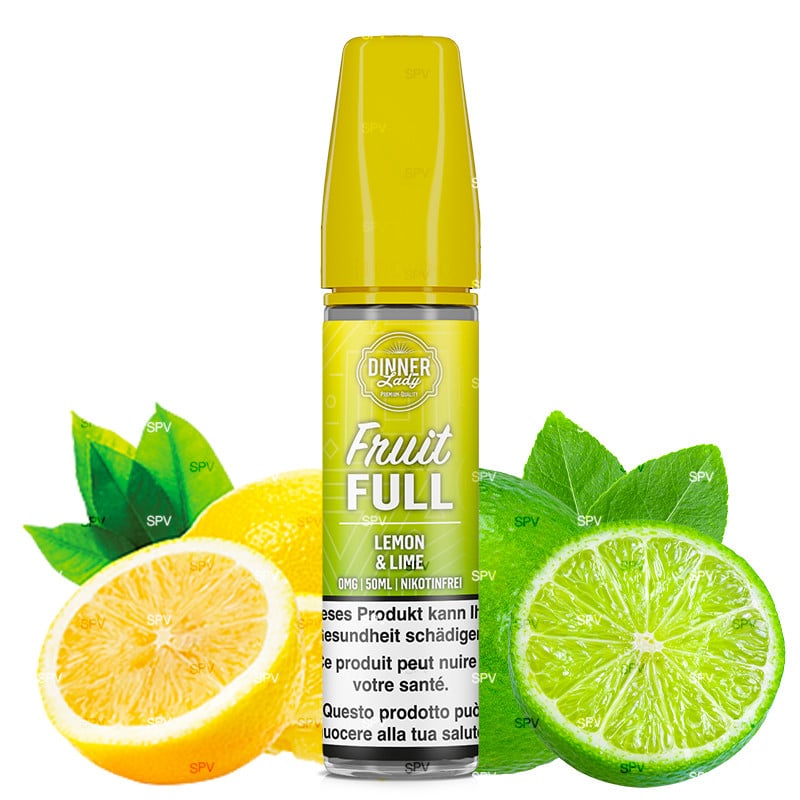 Lemon & Lime - Fruit Full by Dinner Lady | 50 ml