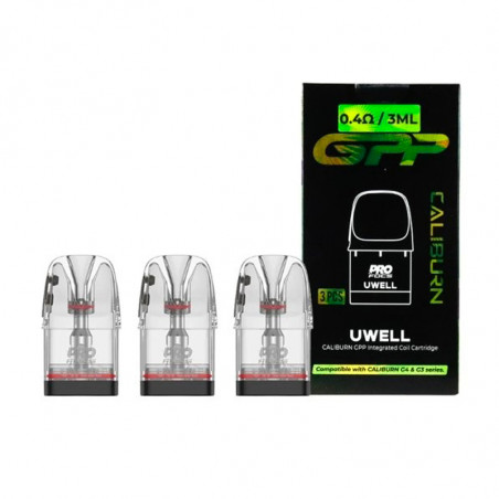 Kartuschen Caliburn GPP G3/G4 - Uwell | 3er-Pack