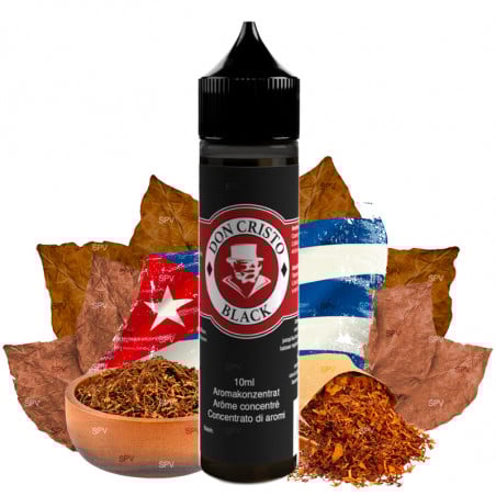 Don Cristo Black - PGVG Labs | Longfill 10 ml in 60 ml