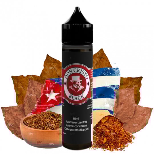 Don Cristo Black - PGVG Labs | Longfill 10 ml in 60 ml Don Cristo Black - PGVG Labs | Longfill 10 ml in 60 ml