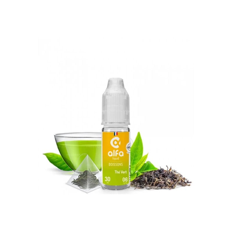 Grüner Tee0mg 10ml 70PG/30VG - Alfaliquid