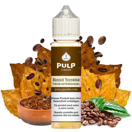 Tabak mit Röstnoten - Pulp | 50 ml in 75 ml