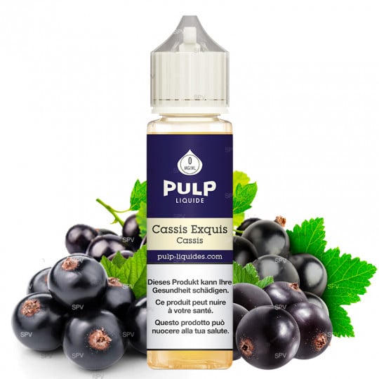 Cassis Exquis - Pulp | 50 ml in 75 ml