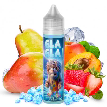 Poire Abricot Fraise - GlaGla by Liquidelab | 50 ml in 75 ml