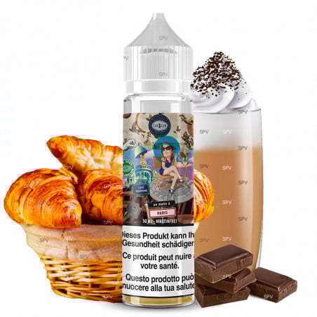 Un Matin À Paris (Kaffee & Croissant) - Édition Hexagone by Curieux | 50ml "Shortfill 70ml"
