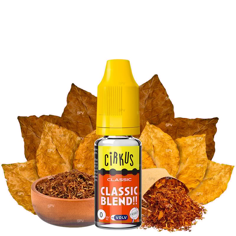 E-liquide Cirkus 10 ml - saveur Classic blend