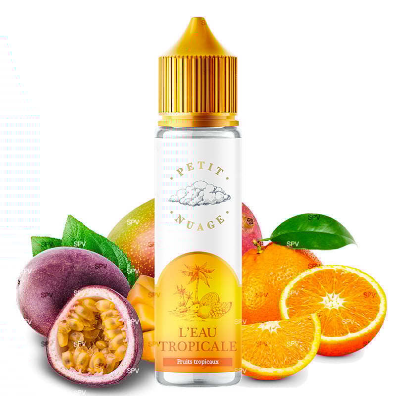 E-liquide L'eau Tropicale - Petit nuage | 50 ml in 70 ml