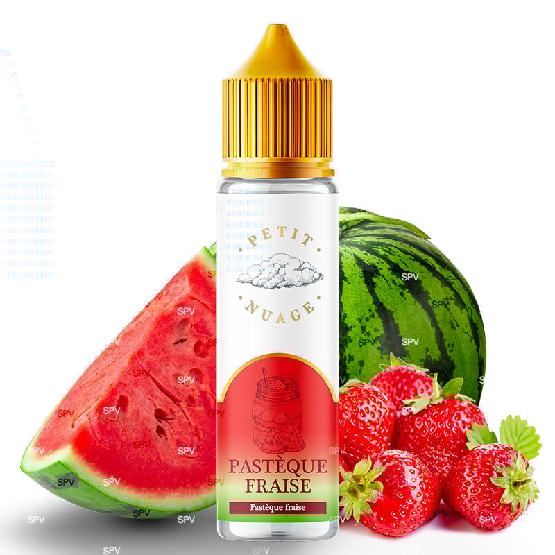 E-liquide Pastèque Fraise - Petit nuage | 50 ml in 70 ml