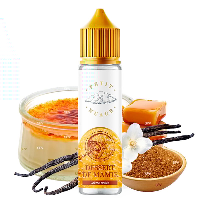 E-liquide Le Dessert de Mamie - Petit Nuage | 50 ml in 70 ml