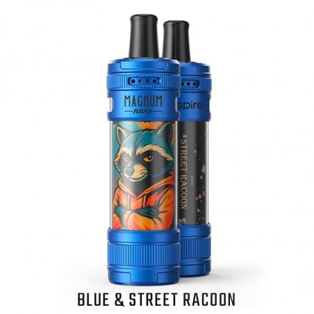 Blue & Street Racoon