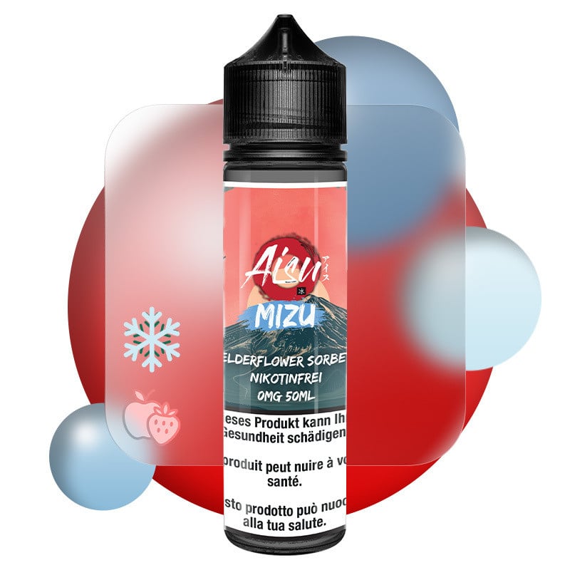 E-liquide Elderflower Sorbet - Aisu Mizu by Zap! Juice | 50 ml